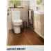 Pilton 410mm Wall Hung Unit and Basin with Close Coupled Toilet in Oak